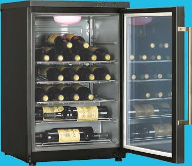 Haier HVF024BBG 24 Bottle Capacity Single