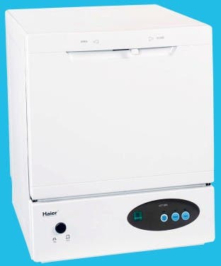 Haier HDT18PA 18" Compact Countertop Dishwasher