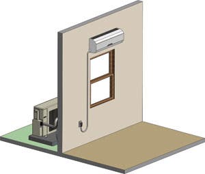 Friedrich S24YF 22,200 BTU Ceiling and Floor