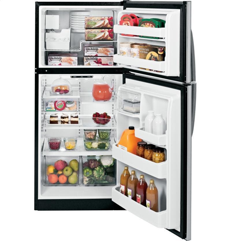 GE GTZ18ICESS 18 cu. ft. Top Freezer Refrigerator