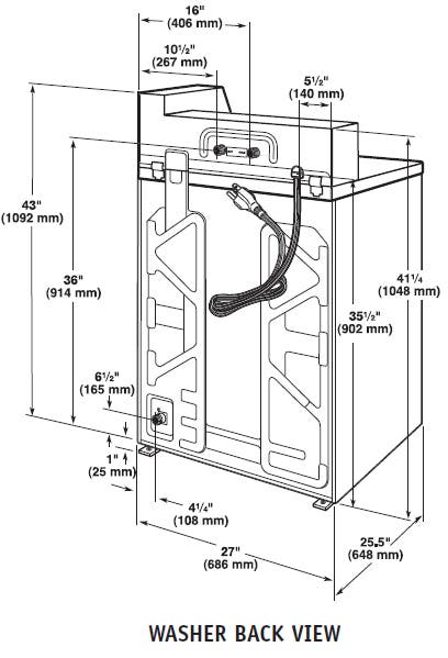 Whirlpool CAE2743BQ White