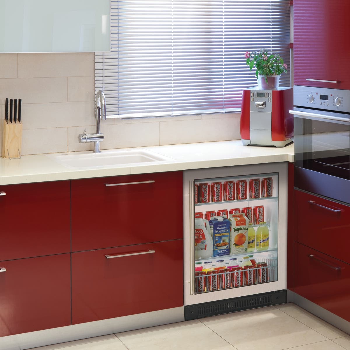 Haier BC100GS 24 Inch Built-in Beverage Center