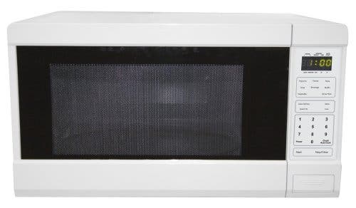 Haier MWM15110TW 1.5 Cu. Ft./1100 Watts Power Push Button Door Micr...