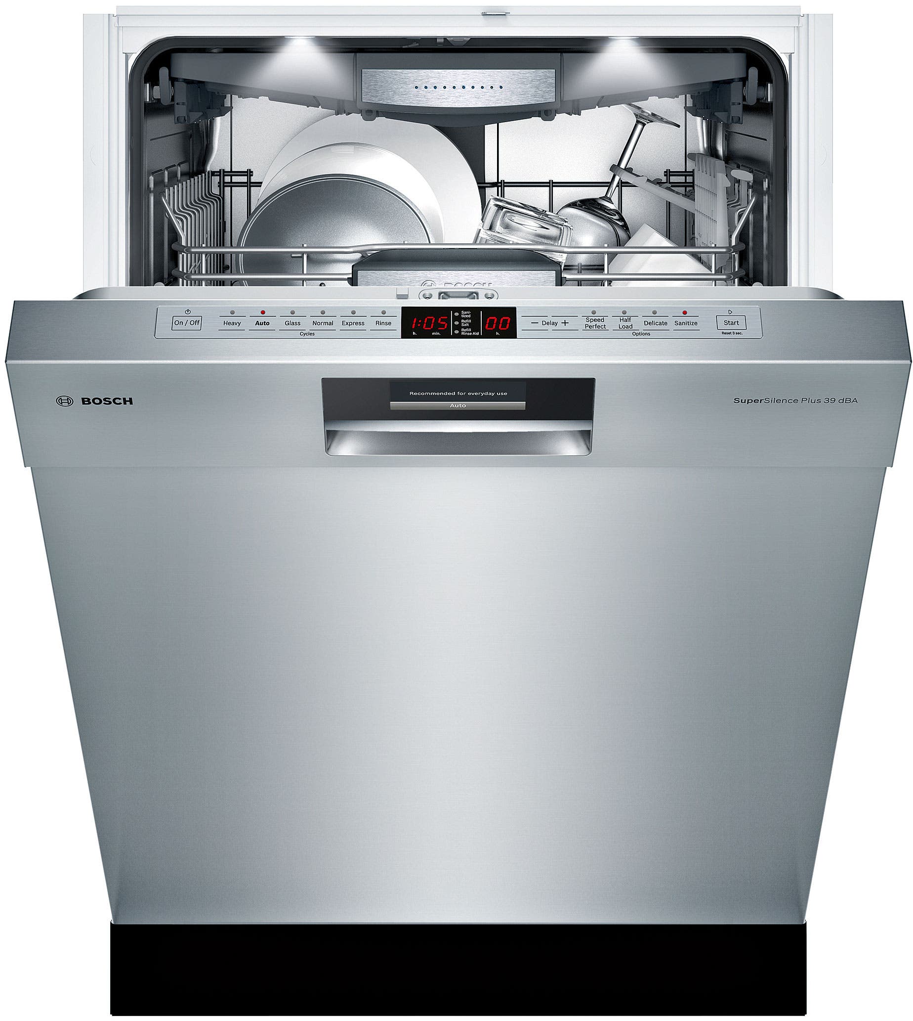 Bosch SHE9PT55UC Stainless Steel