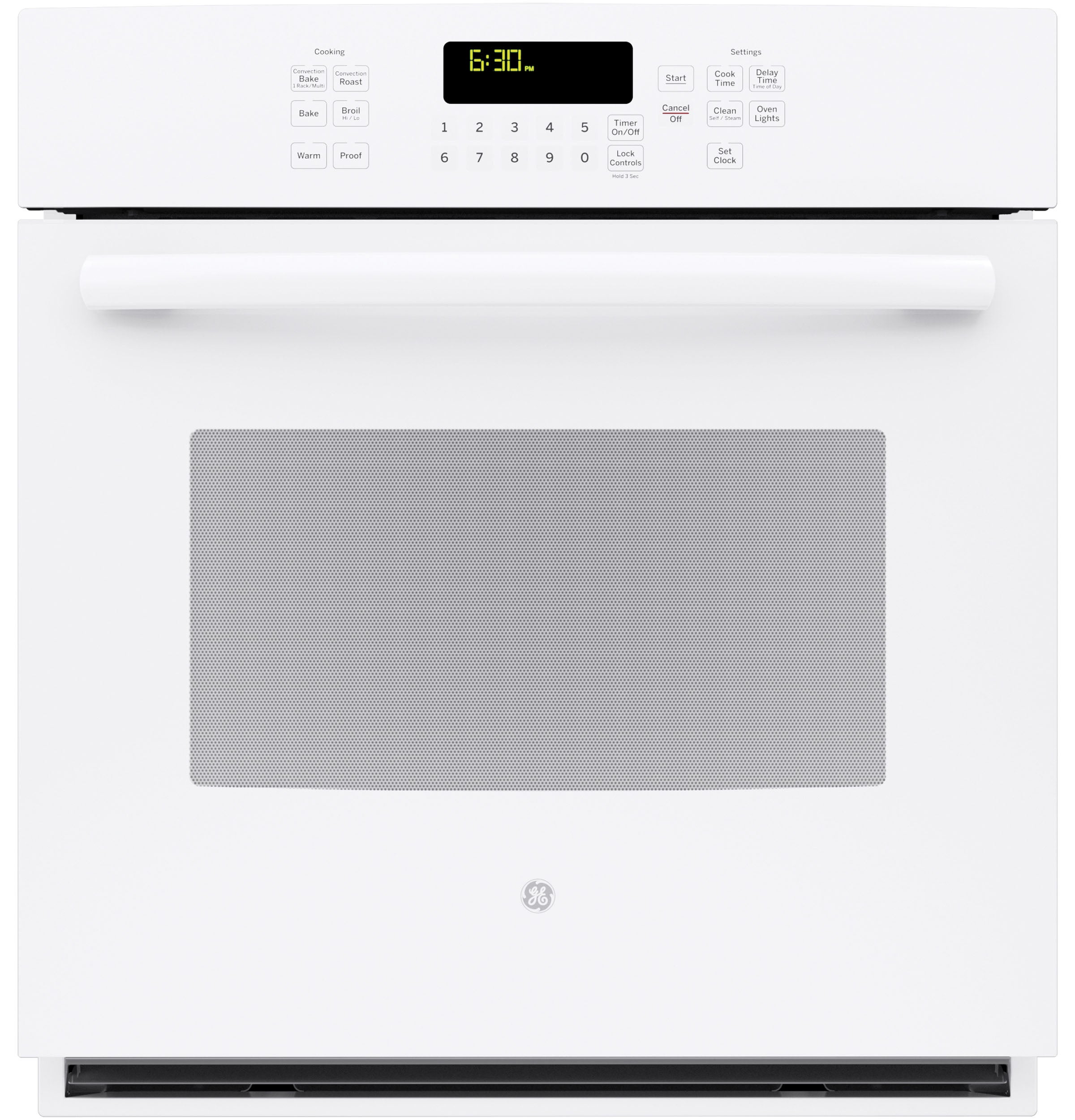 GE JK5000DFWW Ge 27" Builtin Single Convection Wall Oven White