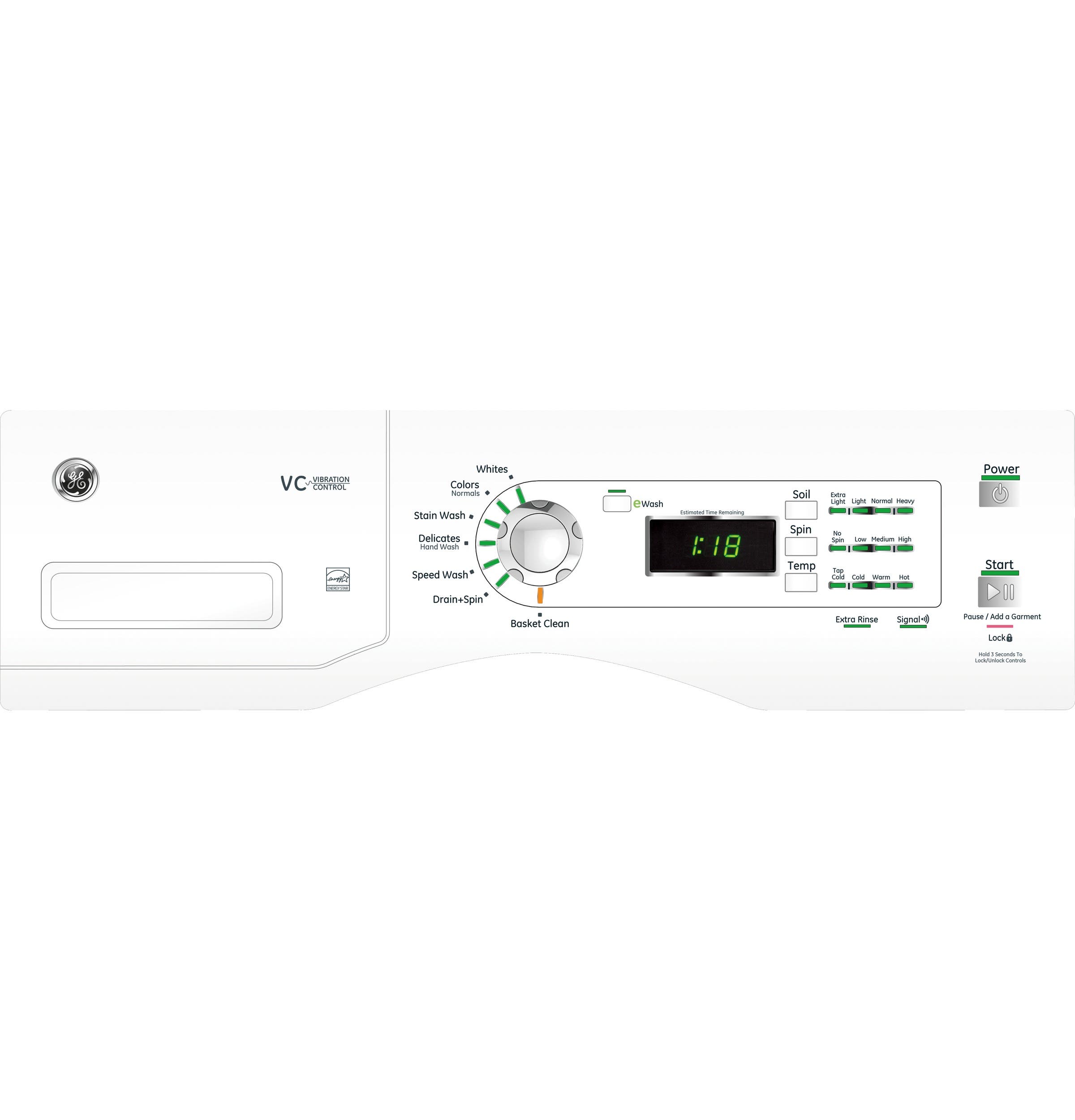 GE GFWN1100DWW White