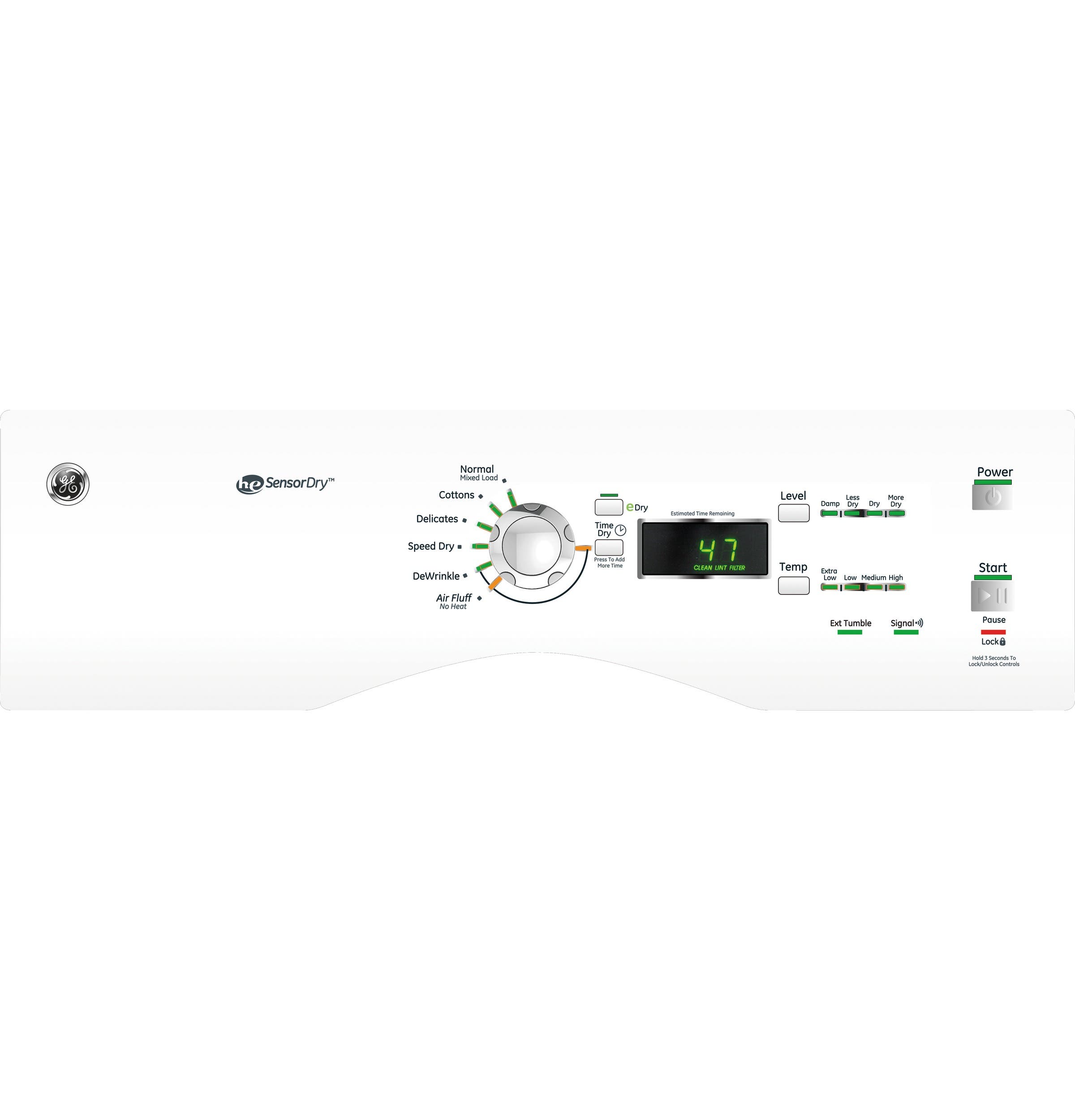GE GFDN110GDWW White