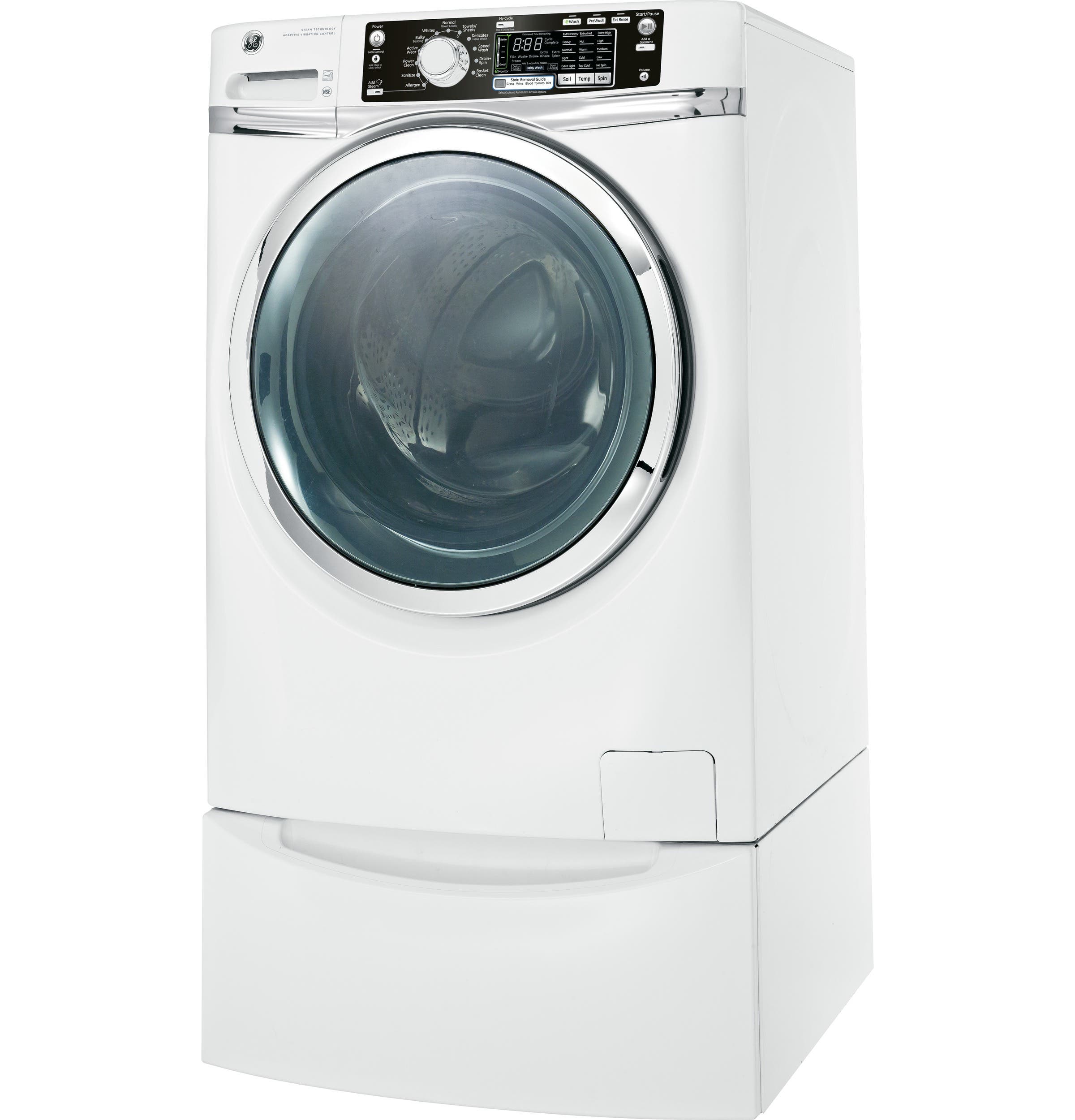 GE GFWS2600FWW White