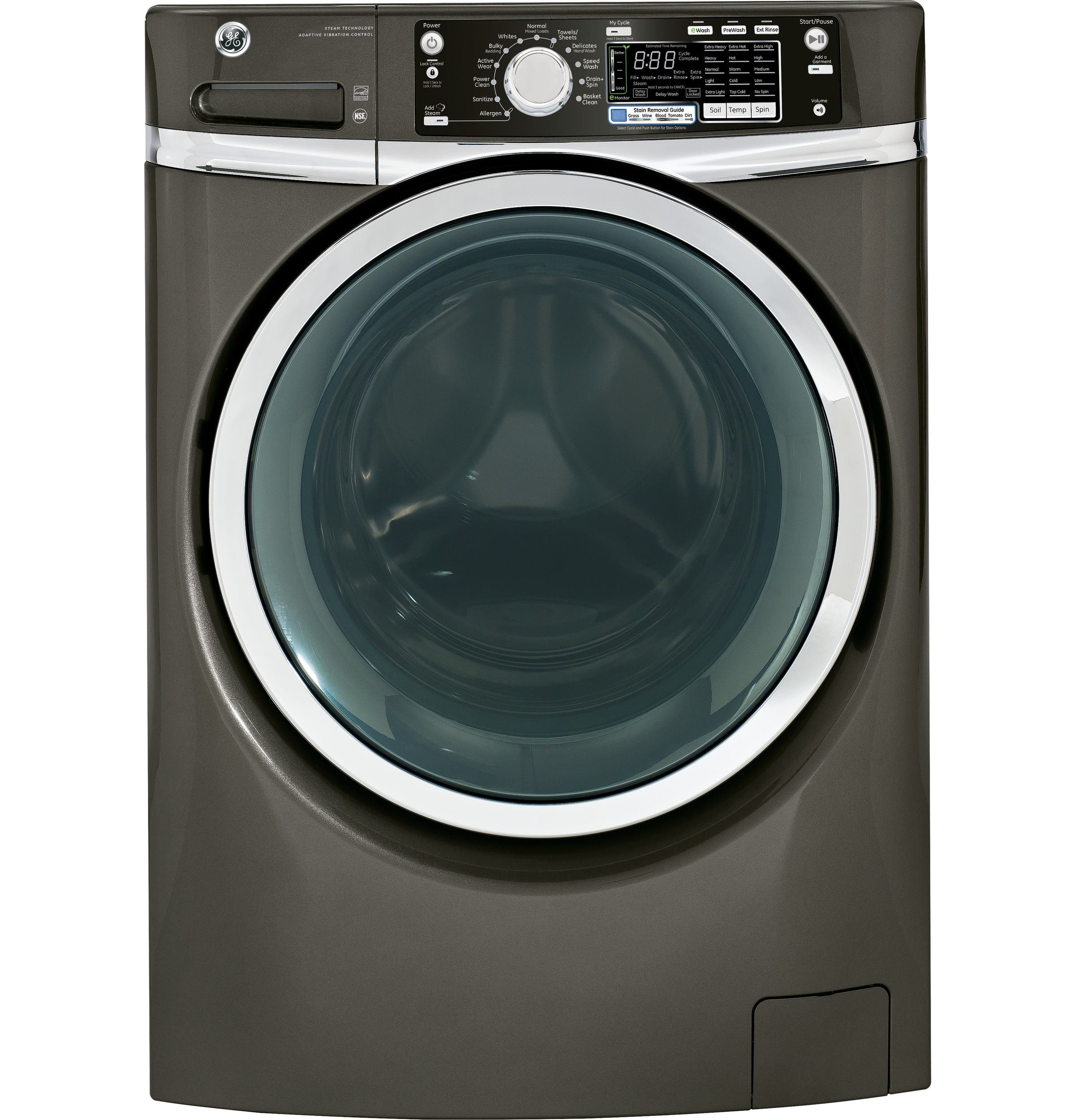 GE GFWS2605FMC Metallic