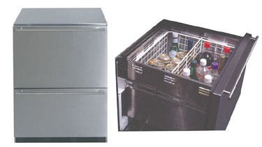 Summit SP6DS2DAL 24" Double Drawer Refrigerator