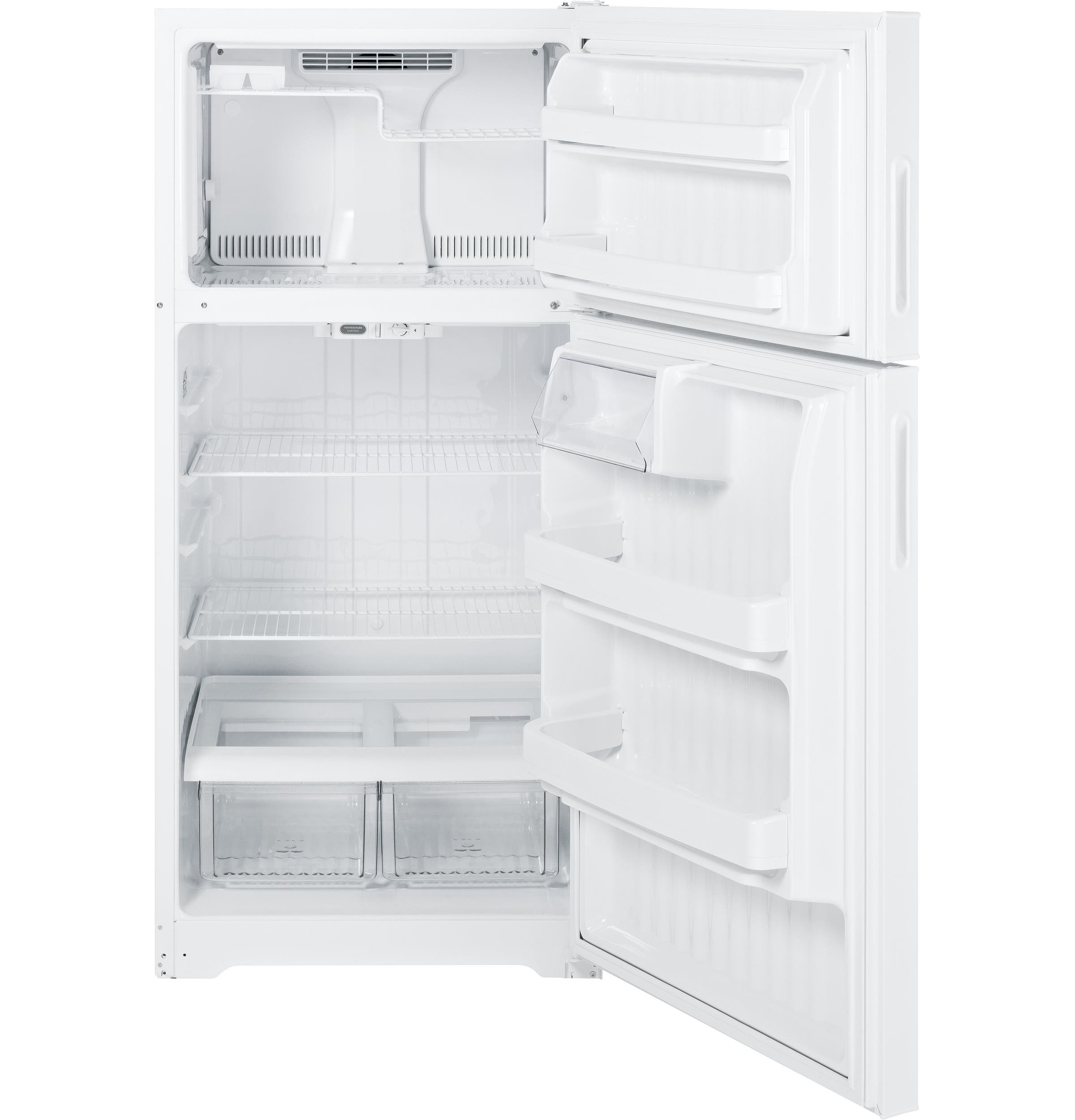 GE GTR16DBEWW 15.7 cu. ft. Top-Freezer Refrigerator