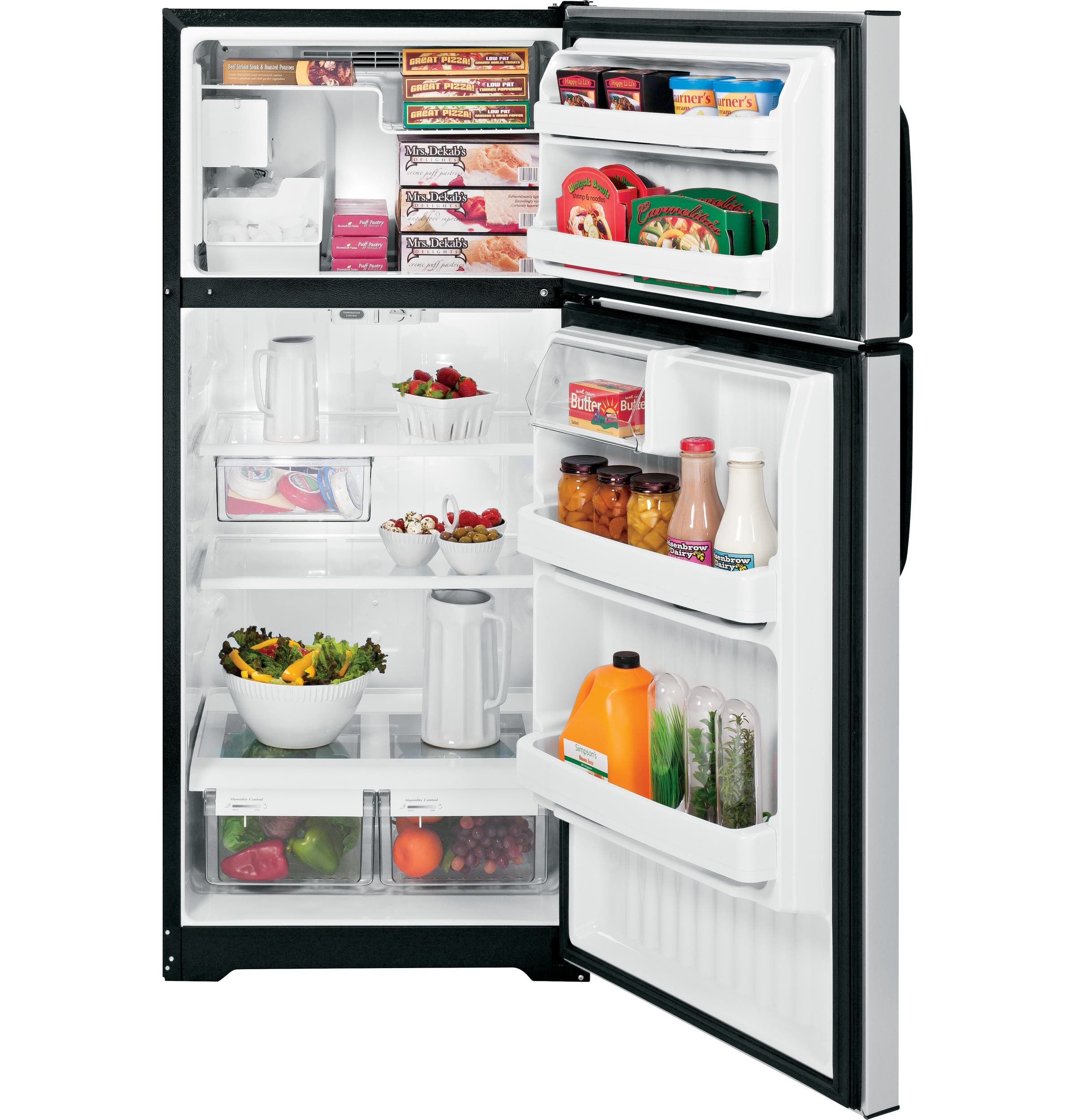 GE GTK17GCEBS 16.5 cu. ft. Top-Freezer Refrigerator