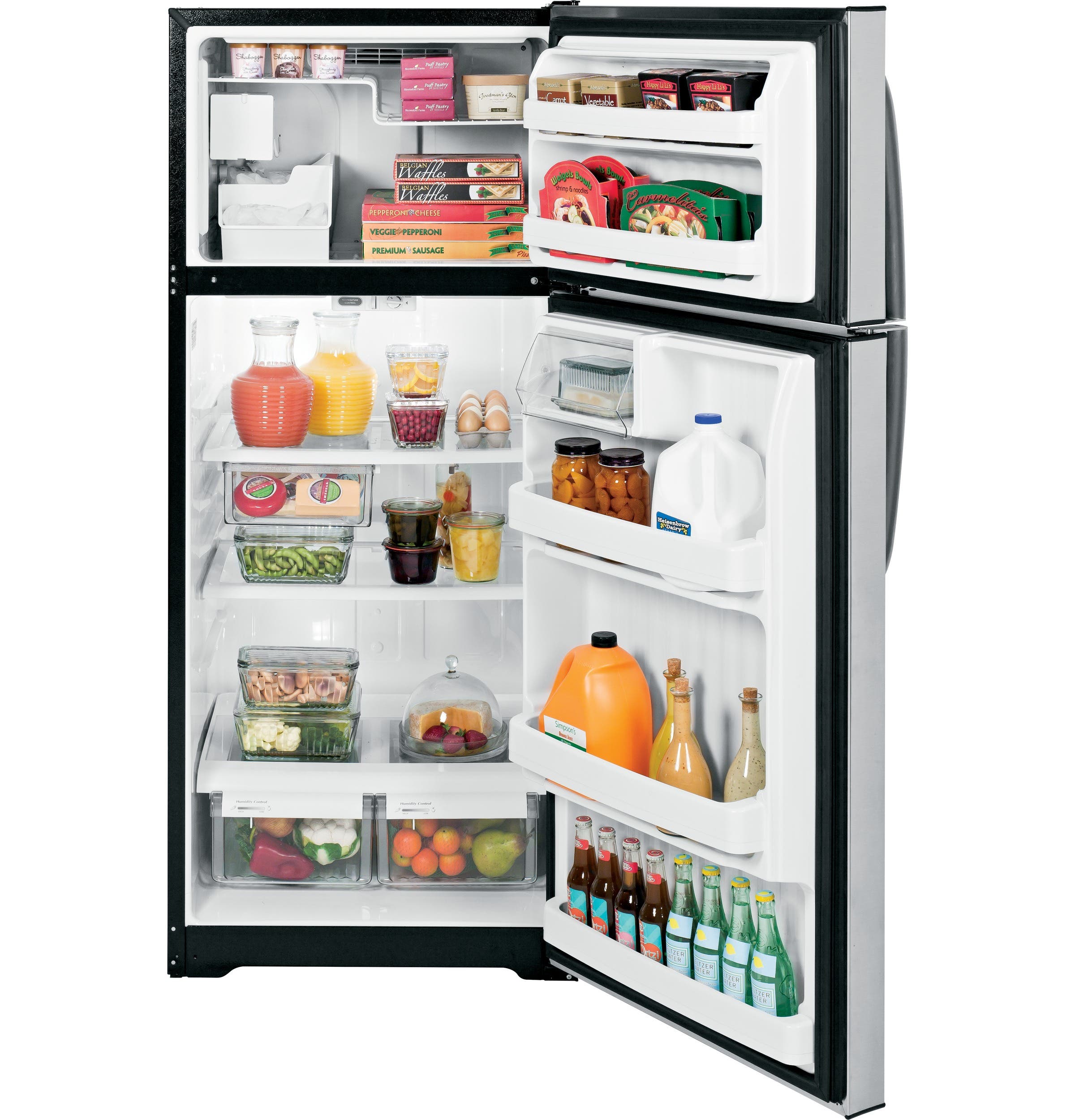 GE GTZ18GCESS 18.1 cu. ft. Top-Freezer Refrigerator
