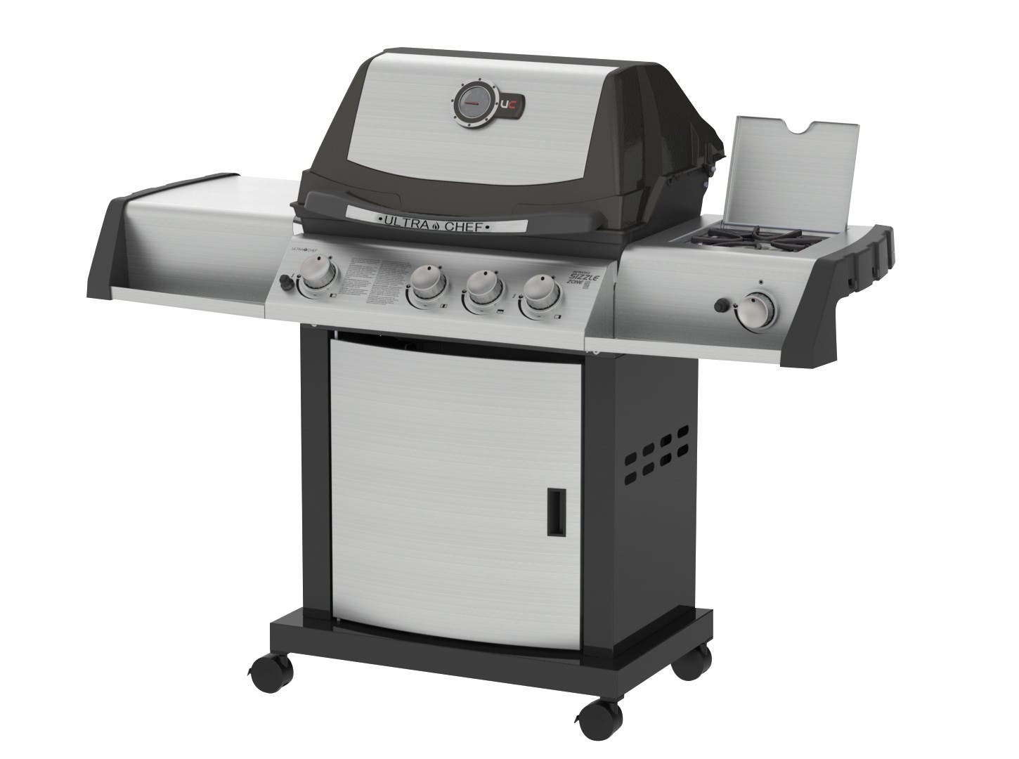 Napoleon UH405N 35" Post Mount Gas Grill Head