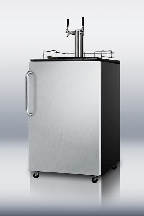 Summit SBC490BI7SSTBTWIN Stainless Steel