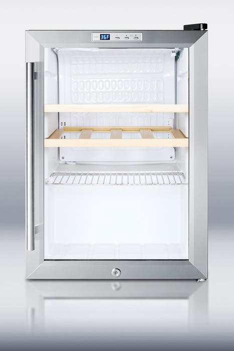 Summit SCR312LCSSWC Stainless Steel