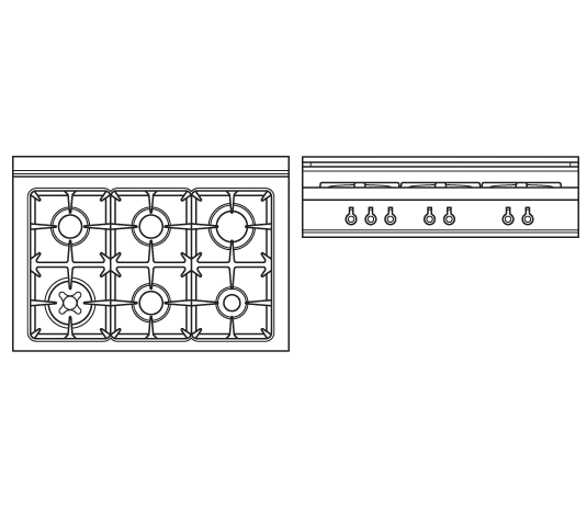 Bertazzoni C36600X Stainless Steel