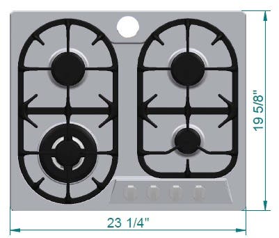 Bertazzoni P24400X Stainless Steel