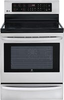 30" Freestanding Electric Range with with 5 Radiant Elements, 6.3 cu. ft. Convection Oven, Infrared Grill, IntuiTouch Controls, EasyClean Technology and Warming Drawer