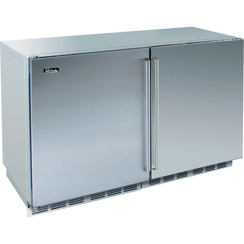 Perlick HP48RRS2L2R Solid Custom Panels,1 Right and 1 Left Hinge