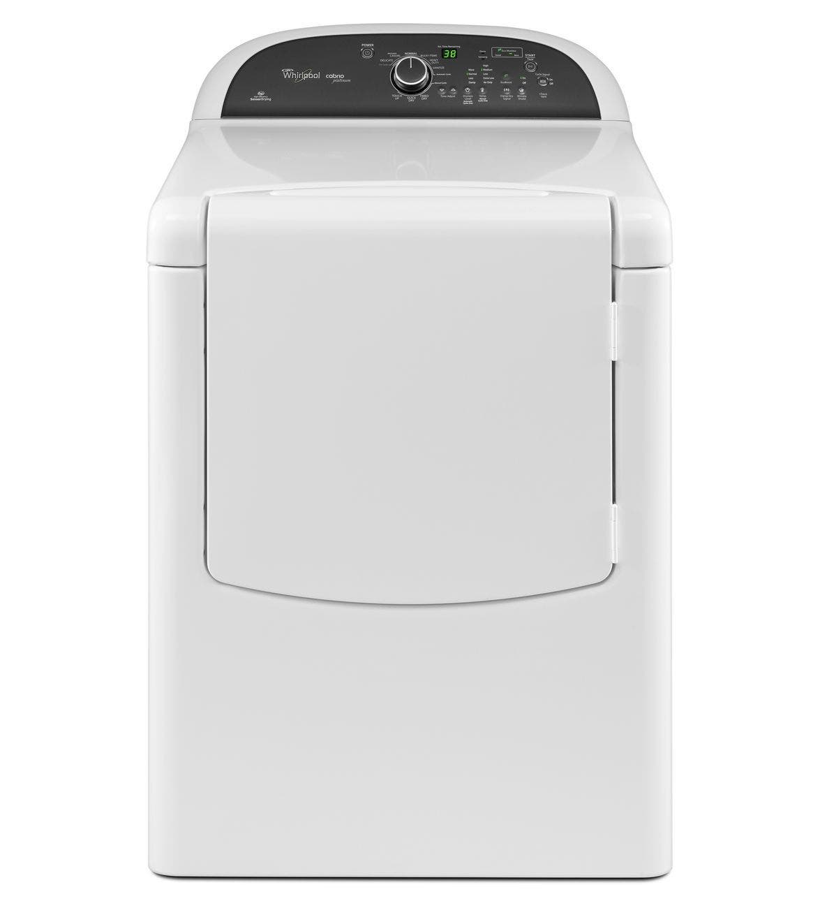 Whirlpool WED8000BW White