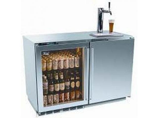 Perlick HP48RTO3L1R1 Stainless Steel solid door 1 tap