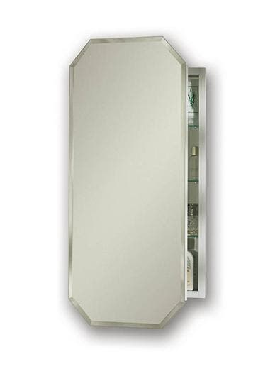 Broan 52WH244PT 1/2-Inch Metro Octagon Beveled Mirror