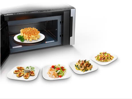 Samsung ME21F606MJT 2.1 cu. ft. Over-the-Range Microwave Oven