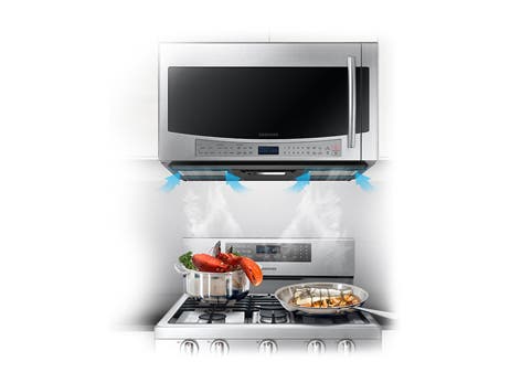 Samsung ME21F606MJT 2.1 cu. ft. Over-the-Range Microwave Oven