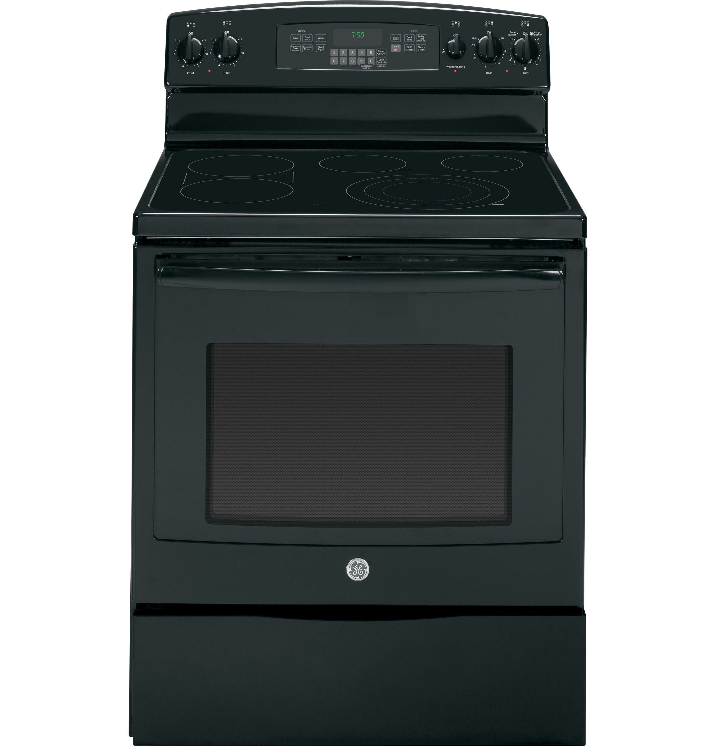 GE JB750DFBB Black