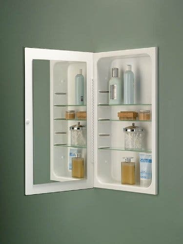 Broan 1035P24WH Cove Frameless Basic Medicine Cabinet