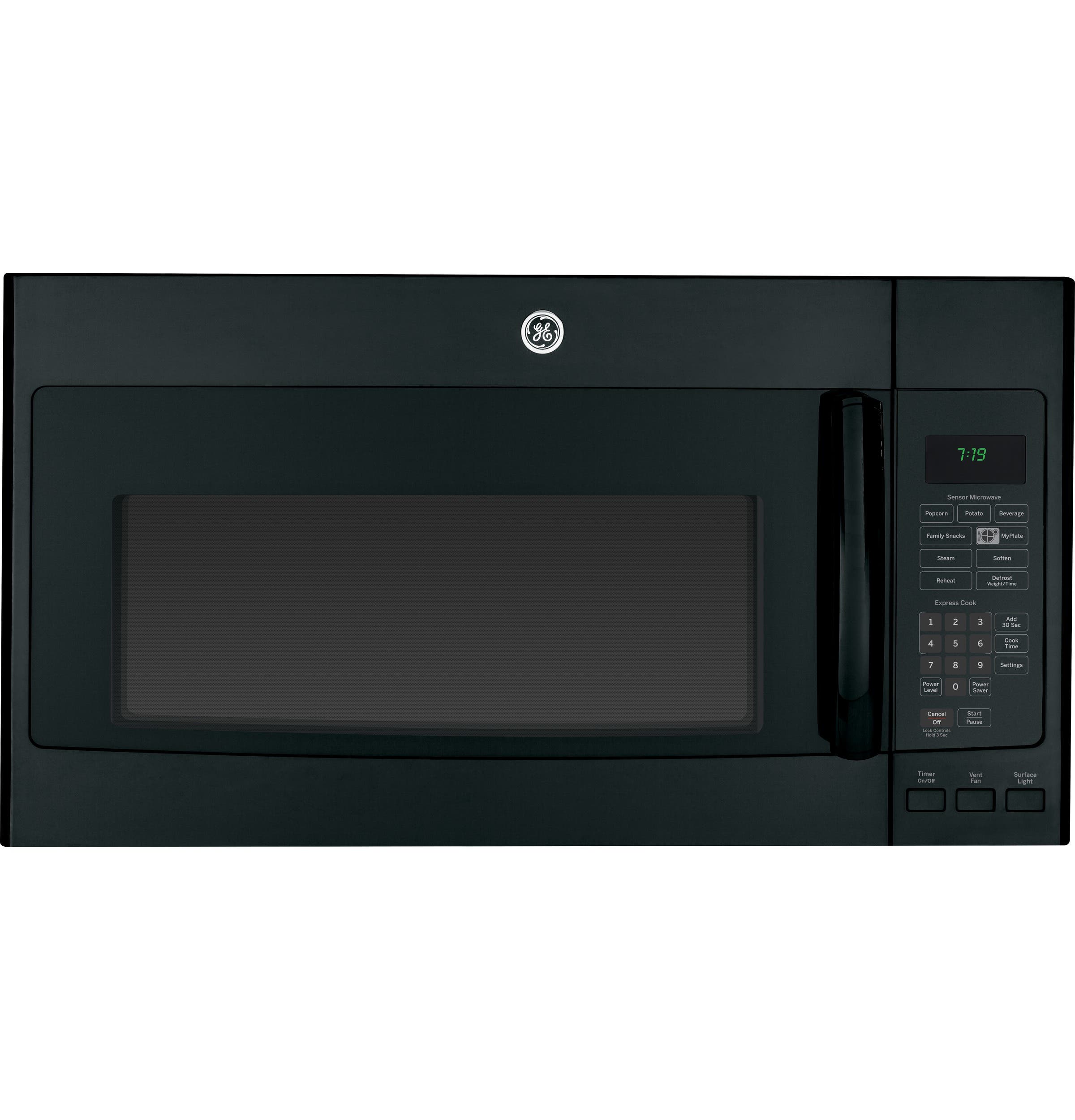 GE JVM7195DFBB Black