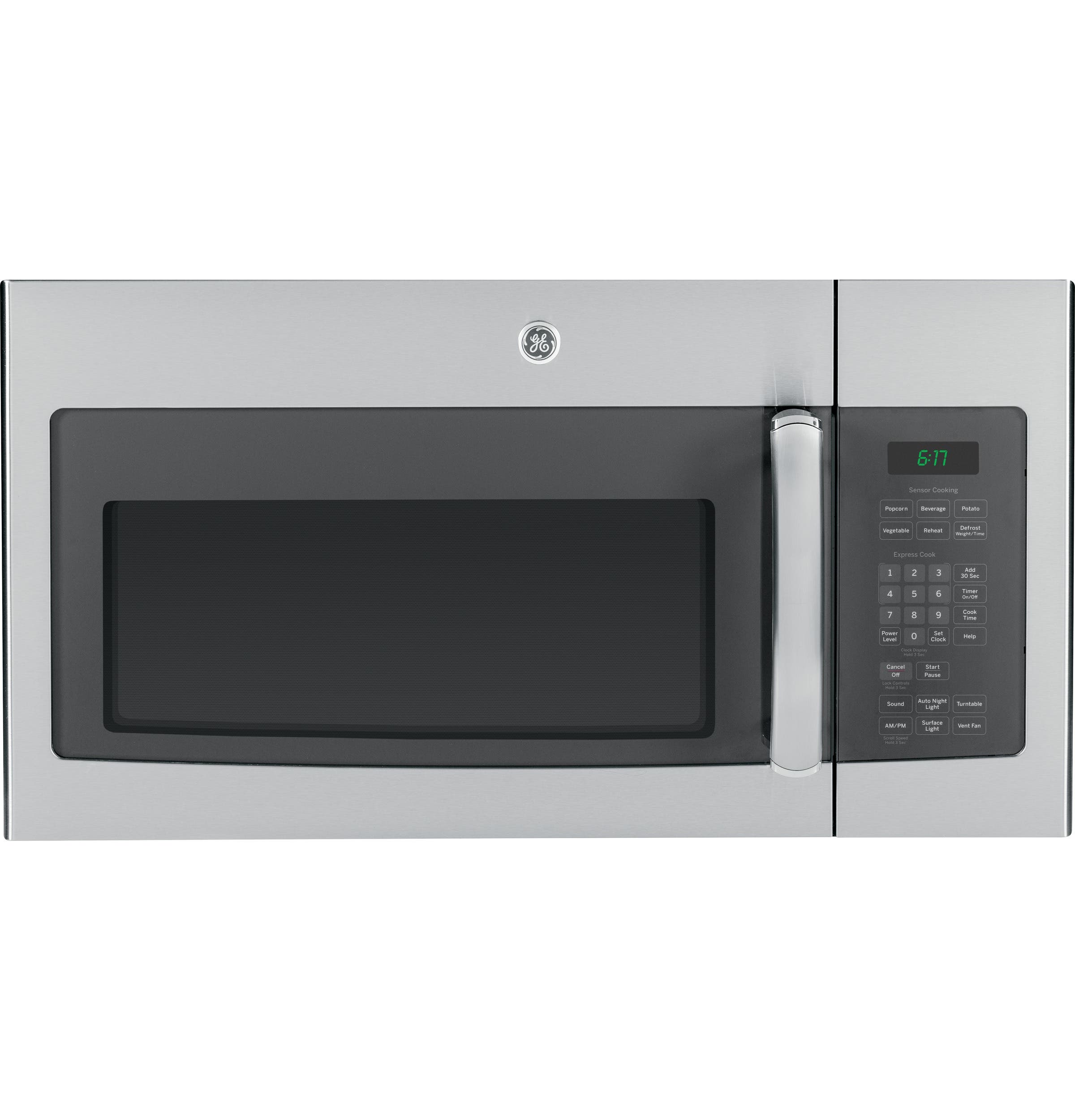 GE JVM6175SFSS Stainless Steel with Grey Case