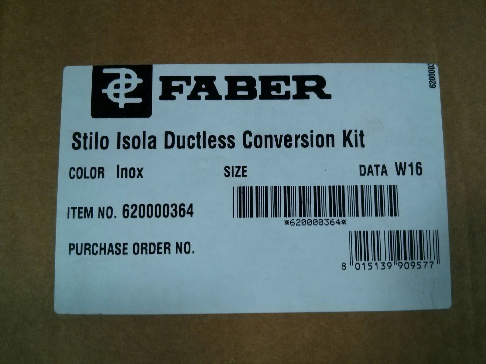 Faber 620000364 Ductless Conversion Kit