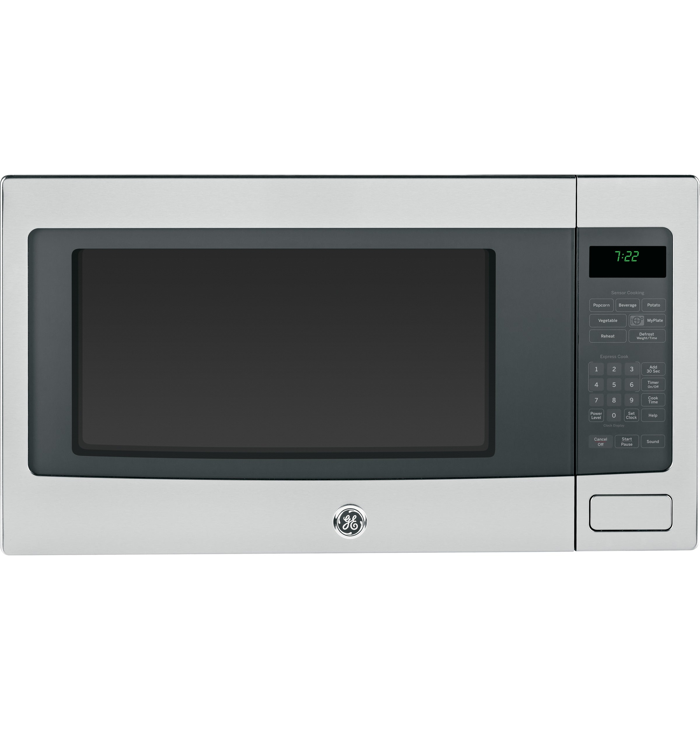 GE PEB7226SFSS 2.2 cu. ft. Countertop Microwave Oven with 1100 Watts