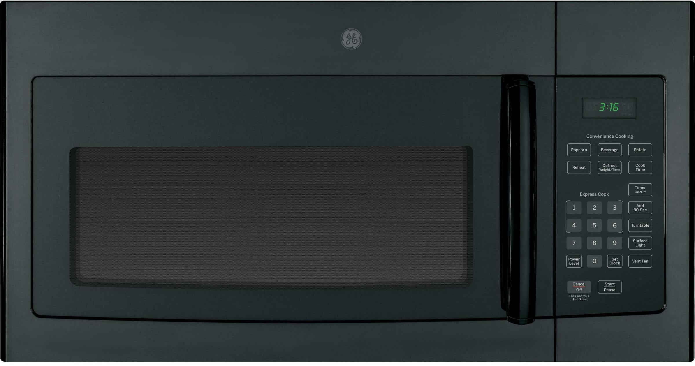 mmmaaa2653ページ GE JVM3160DFBB 1.6 cu. ft. Over-the-Range Microwave Oven Black