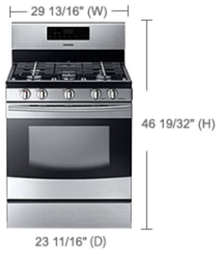 Samsung NX58F5500SS Stainless Steel
