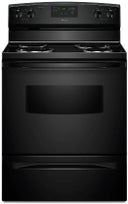 30 Inch Freestanding Electric Range with 4 Coil Elements, 4.8 cu. ft. Oven Capacity, Self-Cleaning Oven, Easy Touch Electronic Oven Controls, Custom Broil, and Extra Large Oven Window