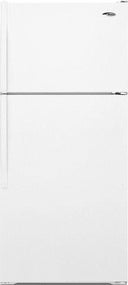 17.6 cu. ft. Top Freezer Refrigerator with 2 Spillsaver Glass Shelves, Humidity-Controlled Crispers, Up-Front Temperature Controls, Deli Drawer, 1 Wire Freezer Shelf and Reversible Doors