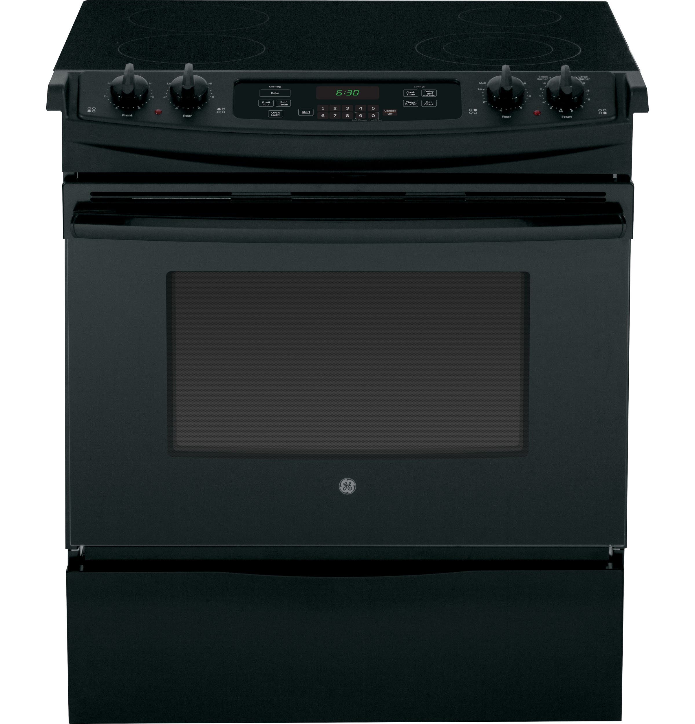 GE JS630DFBB Black