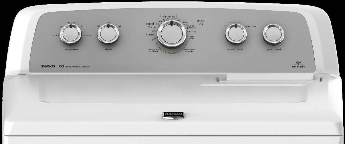 Maytag MEDX500BW White