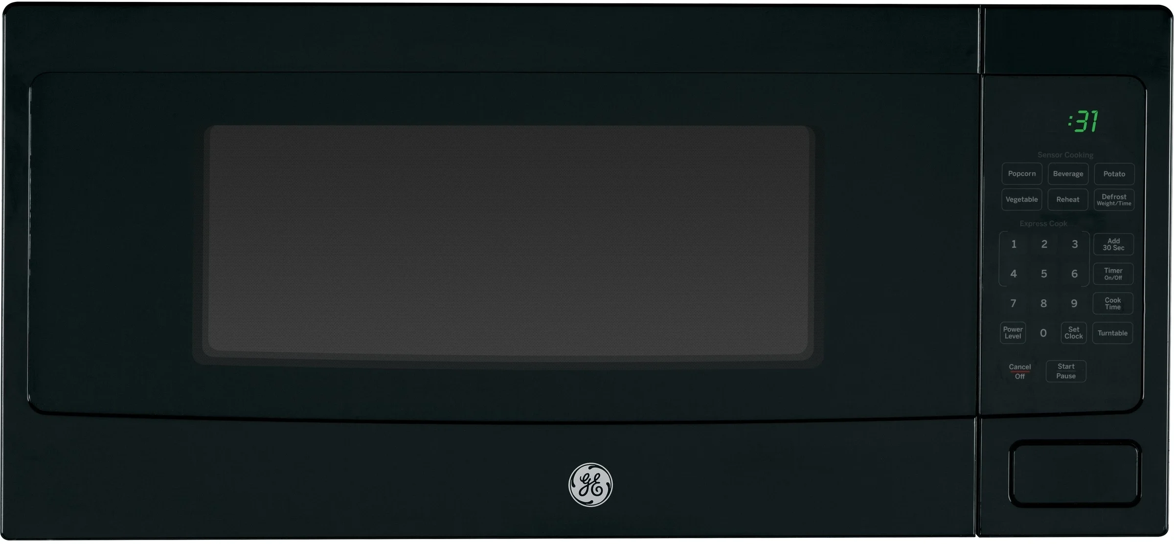 GE Countertop Microwave - Black