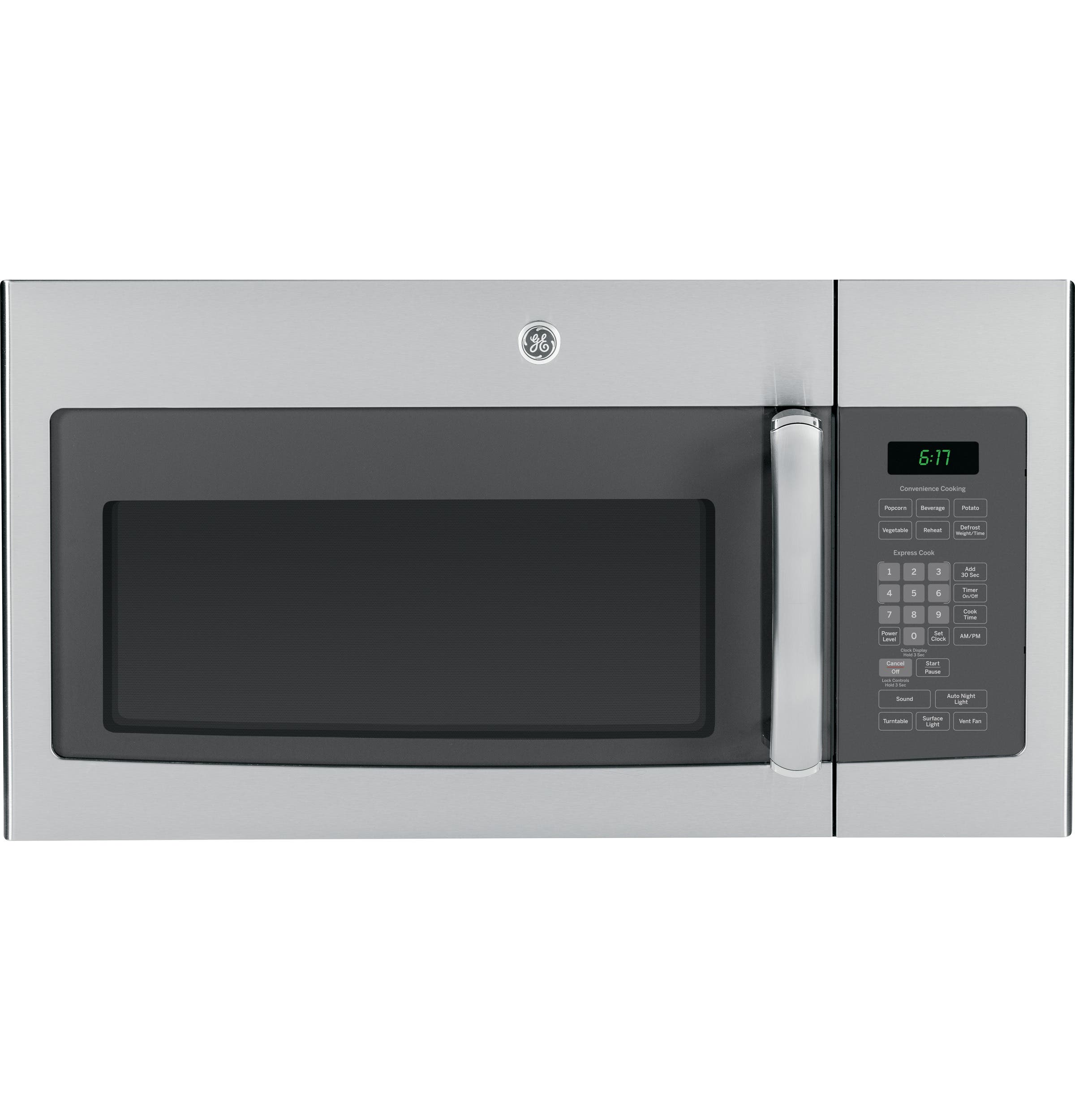 GE JVM6172SFSS Stainless Steel with Grey Case