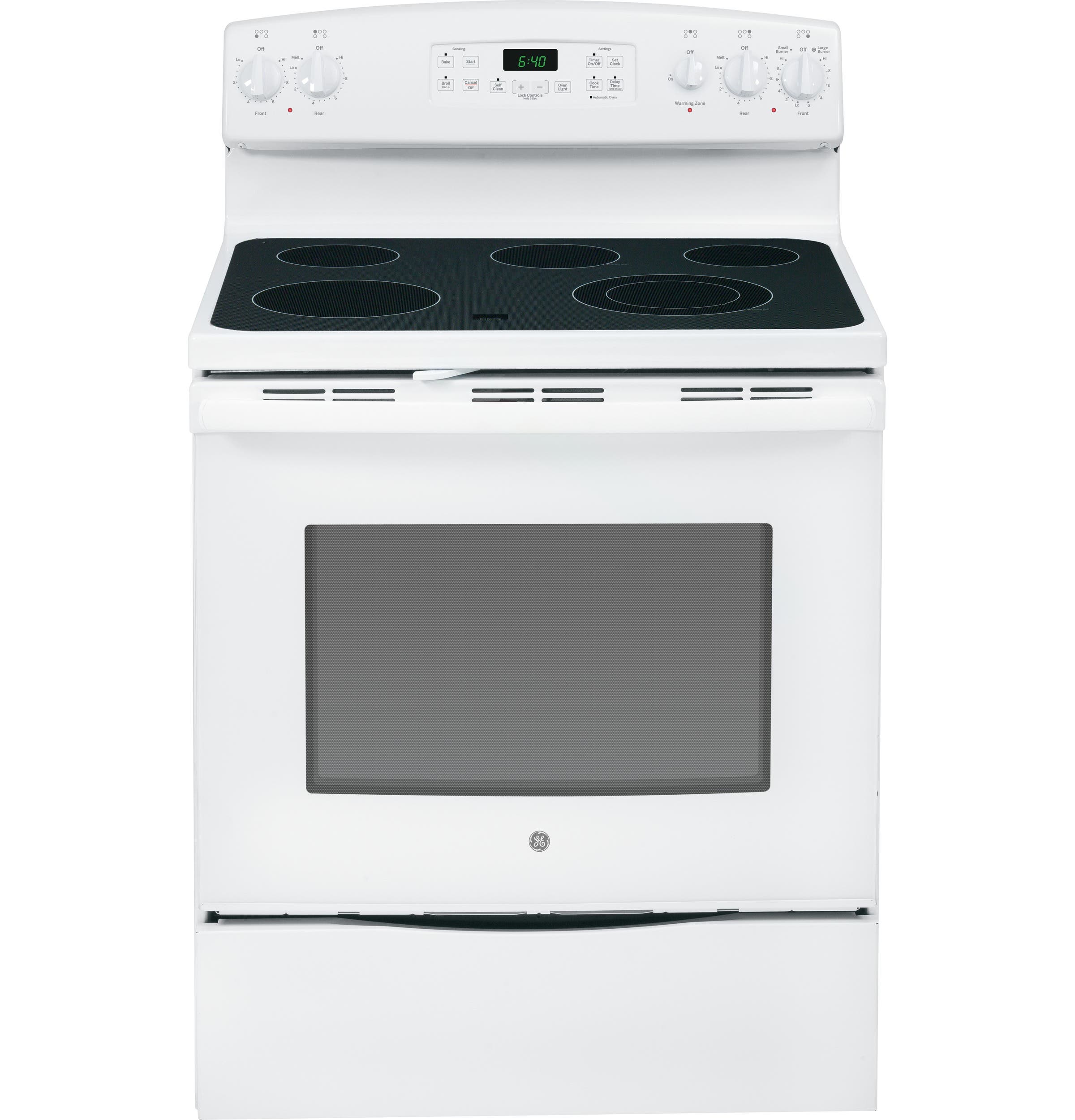 GE JB640DFWW White