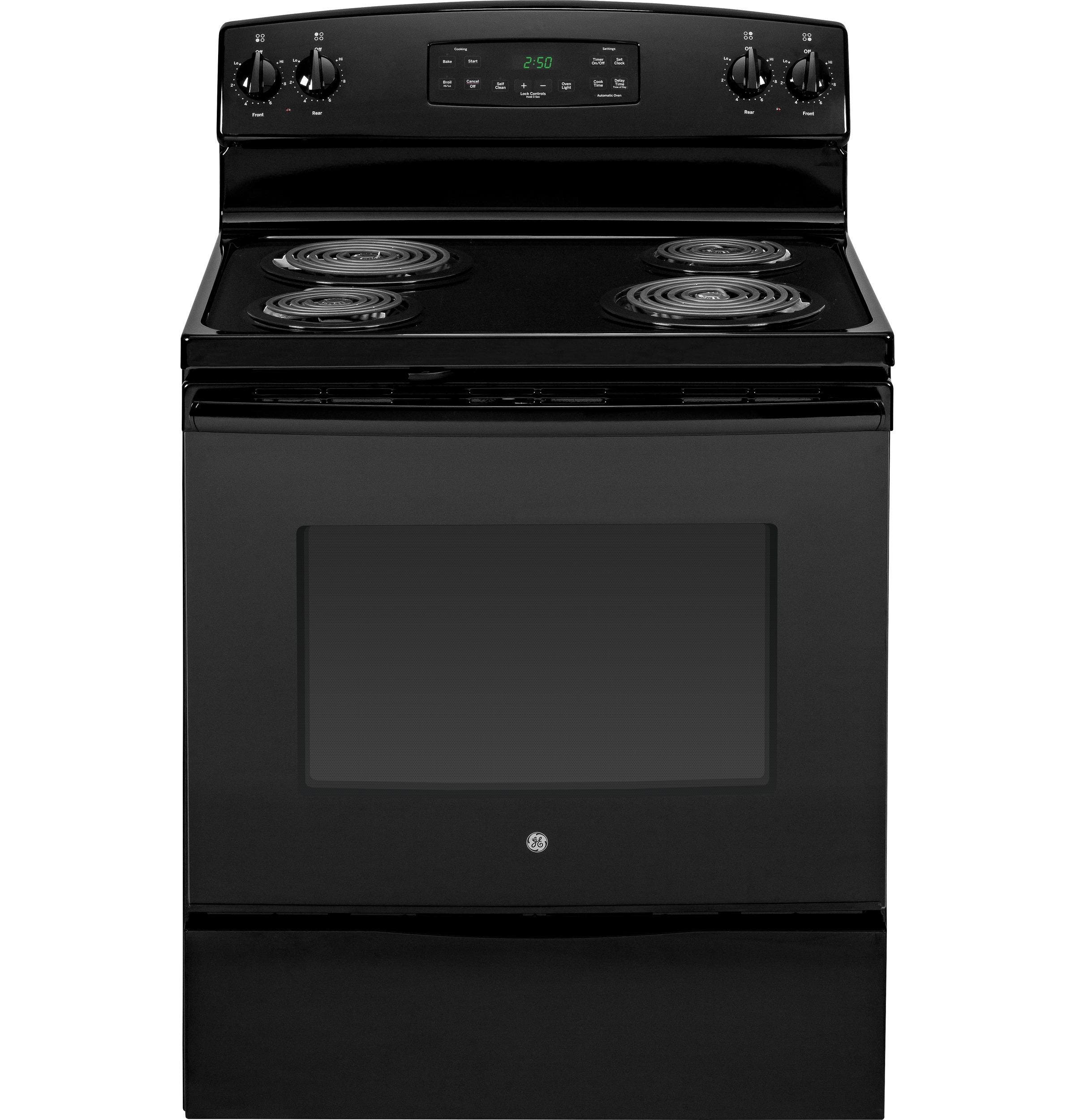 GE JB250DFBB Black