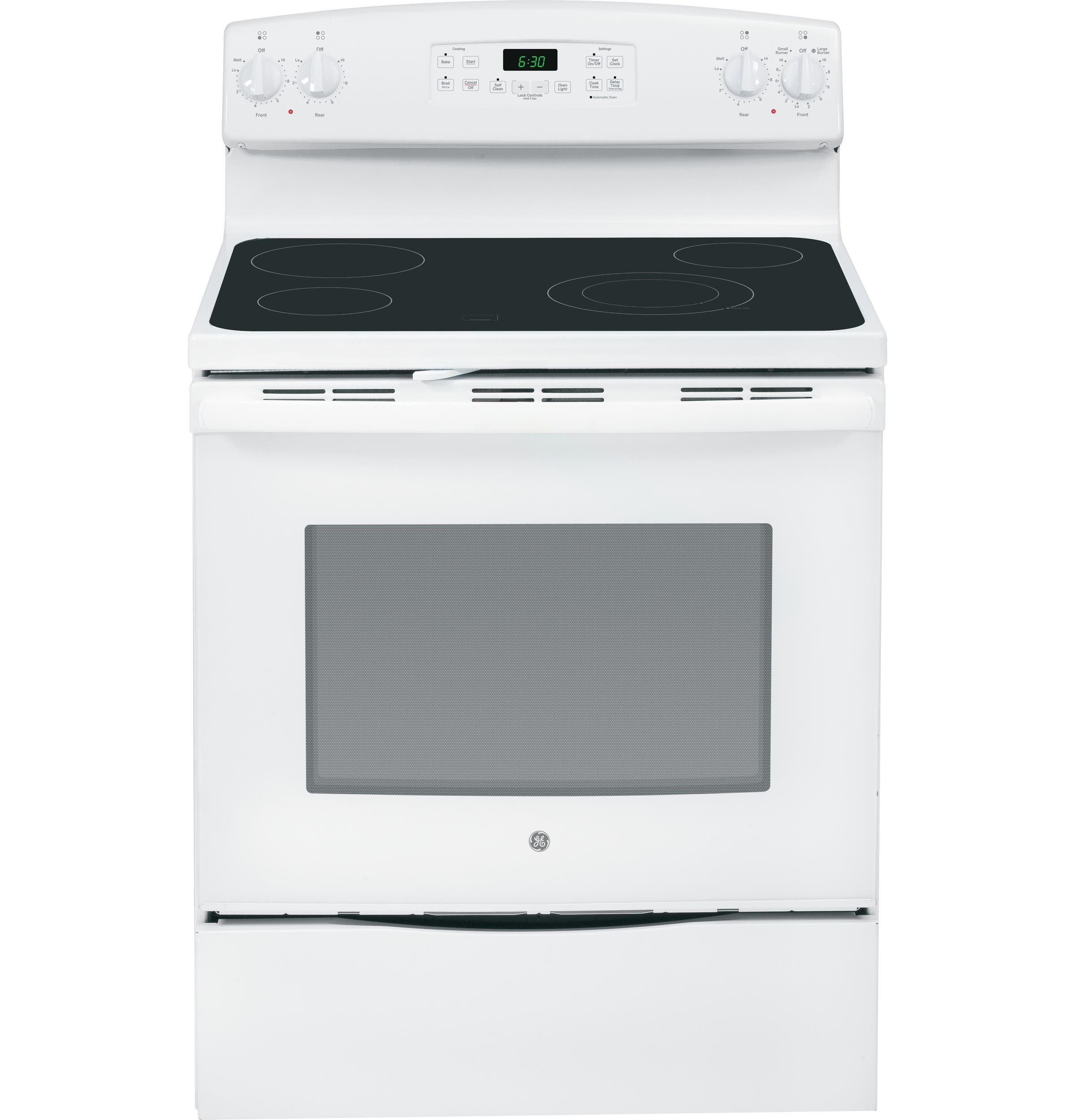 GE JB630DFWW White