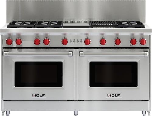 Wolf 819080 60 Inch X 10 Inch Gas Range | Plesser's Appliances