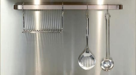 30" Backsplash - Stainless Steel