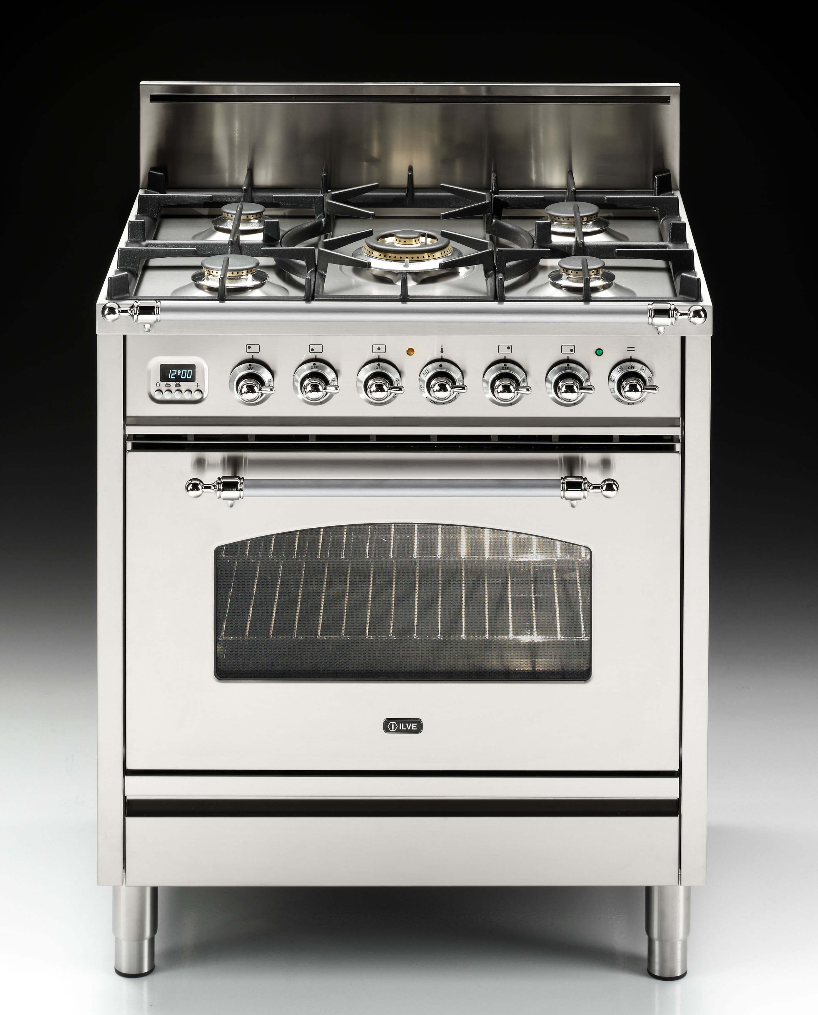 Ilve UM76DVGGI Stainless Steel