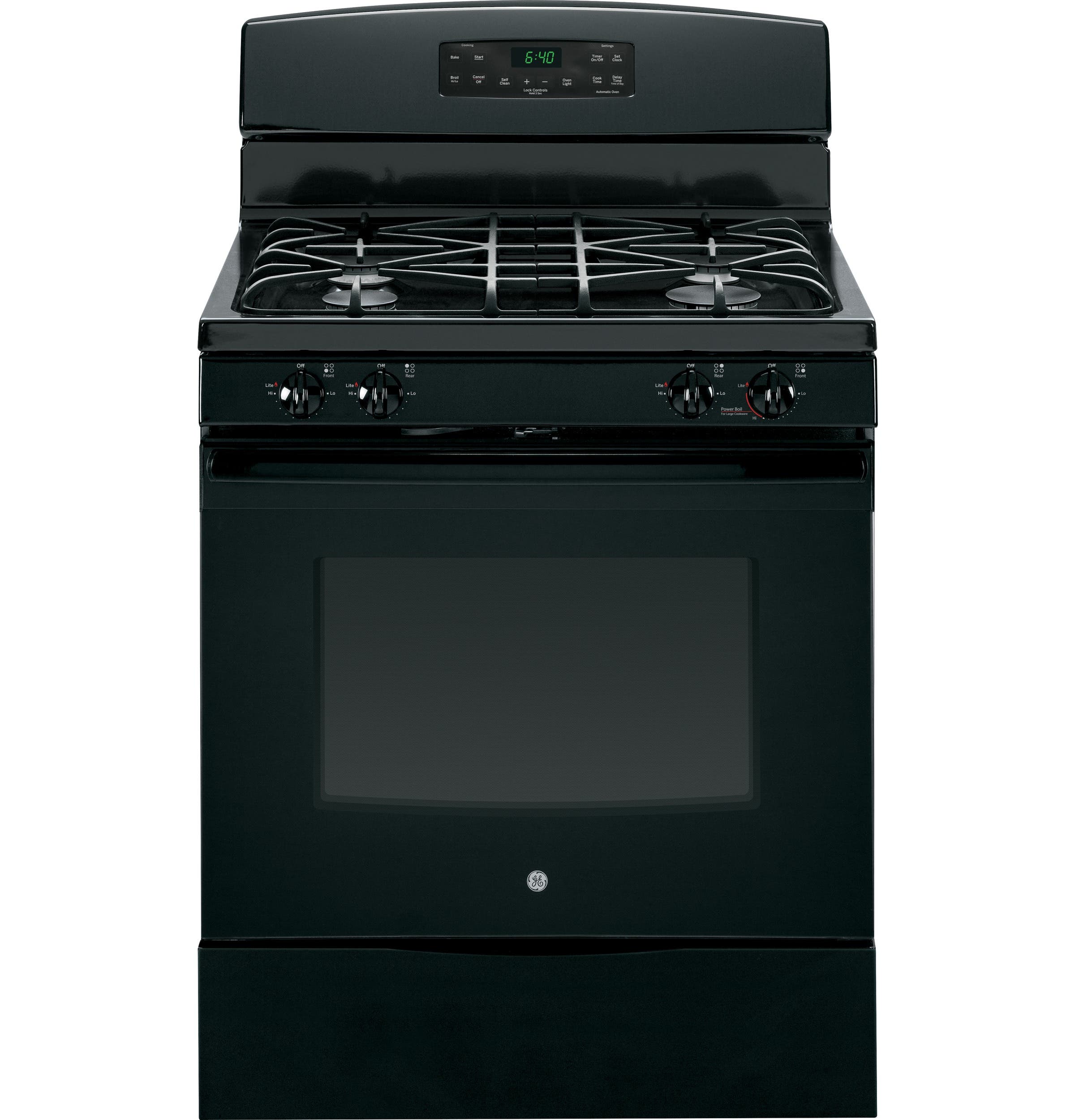 GE JGB640DEFBB Black